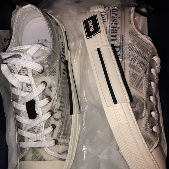 dior b23 newspaper low